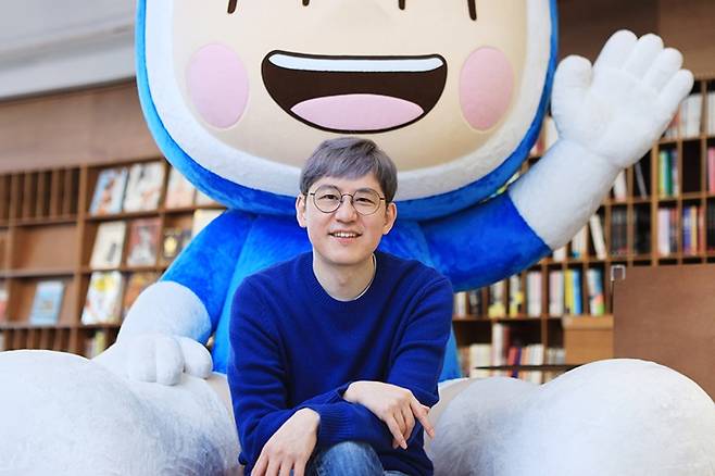 김준구 네이버웹툰 대표(사진)가 ‘2021 대한민국 콘텐츠 대상’ 해외진출유공 부문에서 대통령 표창을 받았다. /사진제공=네이버웹툰