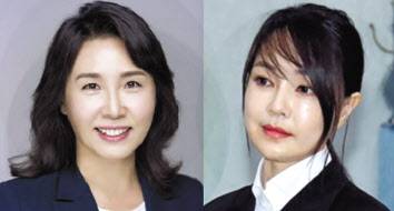 이재명 더불어민당 대선 후보 부인 김혜경 씨(왼쪽 사진)과 윤석열 국민의힘 대선후보 부인 김건희 씨.