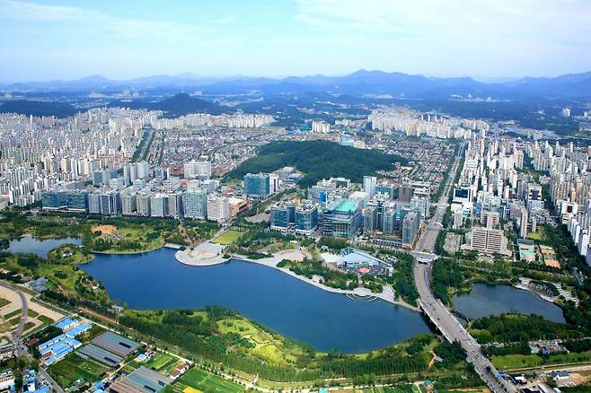 1기 일산신도시 전경