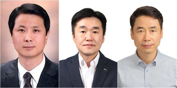 광동제약 구준모 상무, 장동훈 상무, 이상일 상무(왼쪽부터).