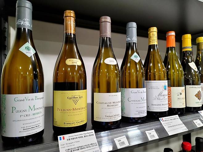 배러댄보틀 부르고뉴 와인들