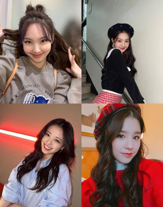트와이스 나연·아이브 장원영·ITZY 유나·이달의소녀 희진 SNS