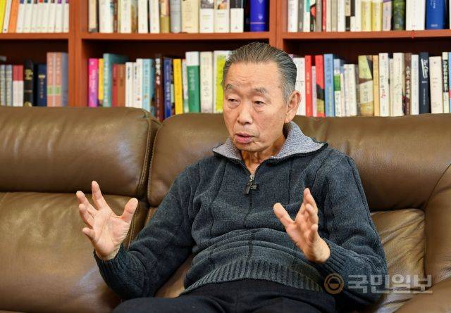 박영선 남포교회 원로목사. 사진=신석현 인턴기자