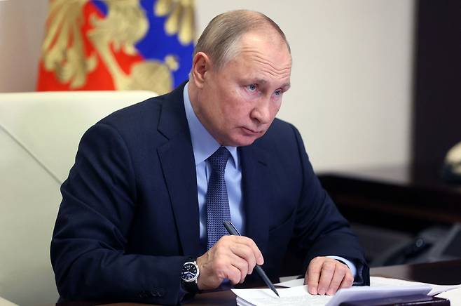 블라디미르 푸틴 러시아 대통령. [AFP]