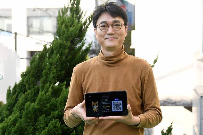 고용철 샵온에어 대표(사진=김민수 기자)