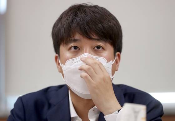 이준석 국민의힘 대표.&nbsp; &nbsp;연합뉴스