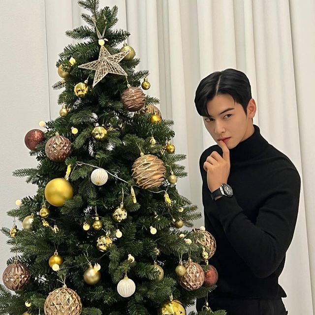 Group Astro Cha Eun-woo showed off her warm-looking look.On the 17th, Cha Eun-woo posted several photos on his personal instagram with an article entitled See utomrow.Cha Eun-woo, who is dressed in all-black fashion in the public photos, is standing next to the Christmas tree and taking various poses.In another photo, he is enthusiastic about shooting and creates a chic atmosphere.The fans who saw this responded such as an atmosphere big hit, I want to spend Christmas together and What if I like my body.iMBC  Photo Source = Cha Eun-woo Instagram
