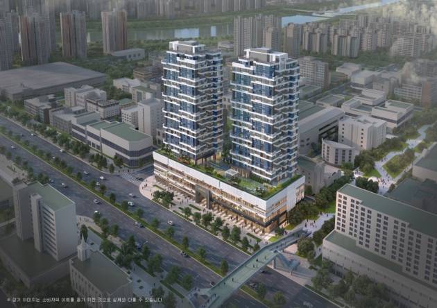 현대건설, 라펜트힐 조감도