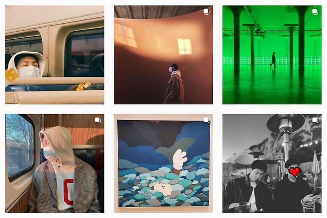 /사진=방탄소년단 RM 인스타그램