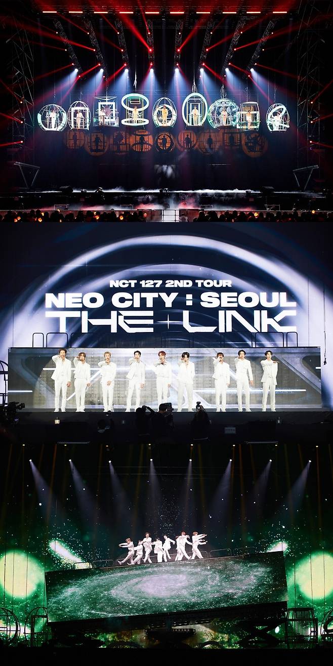 ▲ NCT 127 콘서트 '네오시티: 서울-더 링크'. 제공ㅣSM엔터테인먼트