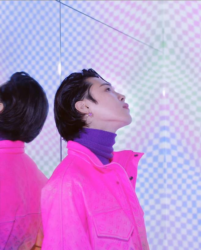 천의 얼굴 박지민..방탄소년단 지민, 'LV FRONTMAN' 명품 비주얼