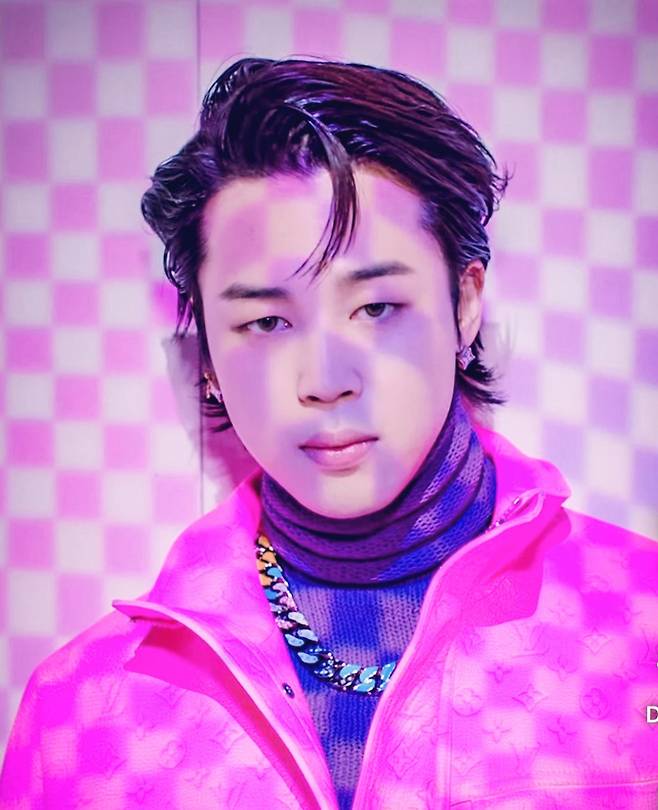 천의 얼굴 박지민..방탄소년단 지민, 'LV FRONTMAN' 명품 비주얼