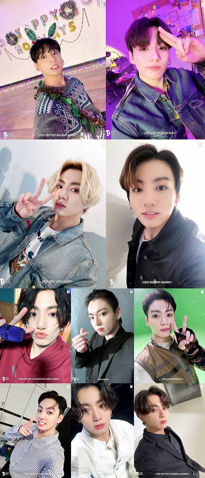 "전정국 종합선물세트♥" 방탄소년단 정국, 섹시→러블리 '환상 비주얼'