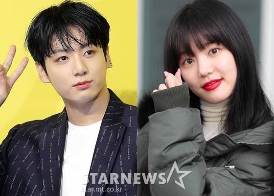 방탄소년단 정국(왼쪽), 이유비 /사진=스타뉴스