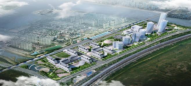 ‘시흥월곶역세권 도시개발사업’ 조감도