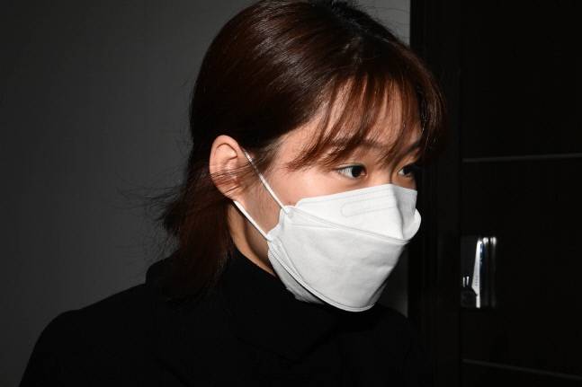IBK기업은행으로부터 계약 해지 통보를 받은 조송화.연합뉴스