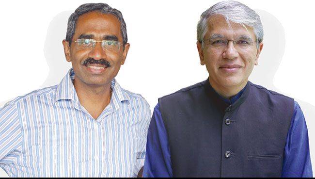 왼쪽부터 틸라이 라잔 에이(Thillai Rajan A) 인도공과대(IIT) 마드라스 교수 현 인도공과대 마드라스 스타트업·리스크파이낸싱 연구센터(CREST) 수석연구원, 스타트업 인큐베이터 ‘YNOS 벤처엔진’ 공동 창업자 사진 틸라이 라잔 에이 매니시 새브하왈(Manish Sabharwal) 팀리스 부회장 HR 아웃소싱 기업 ‘인디아 라이프’ 창업자, 인도중앙은행(RBI) 이사회 사외이사, 인디안 익스프레스 칼럼니스트 사진 매니시 새브하왈