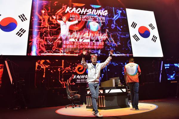 대표팀이 출전한 e스포츠 국제대회 전경. 사진= 한국e스포츠협회 제공.