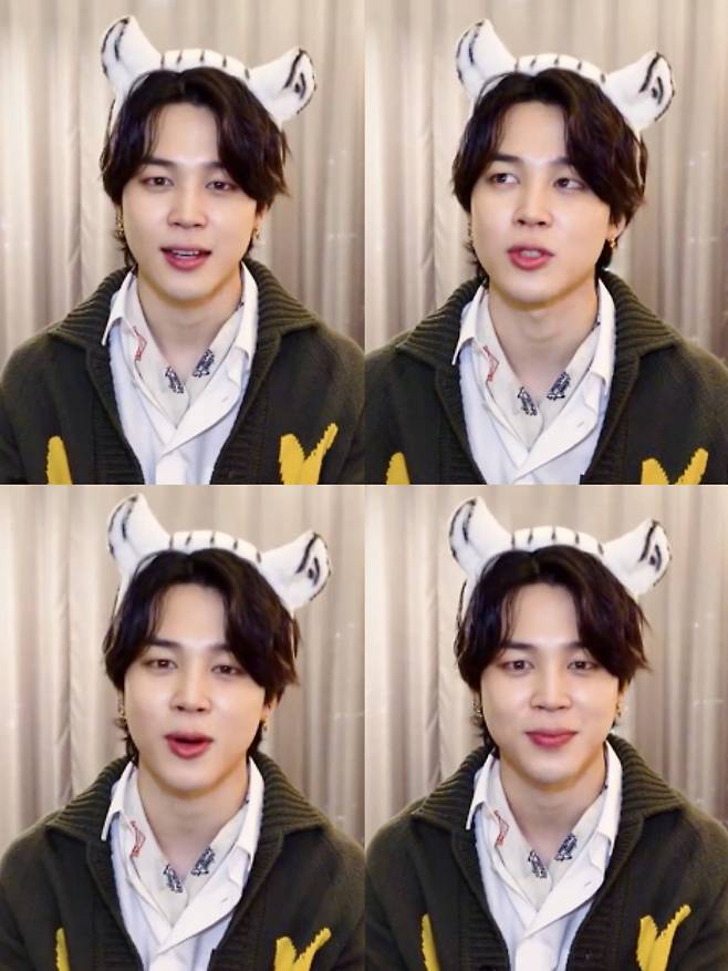 '새해 행복하세요' 방탄소년단 지민, 2022년 첫 새벽 연 감동인사.."간절하게 보고싶어요"