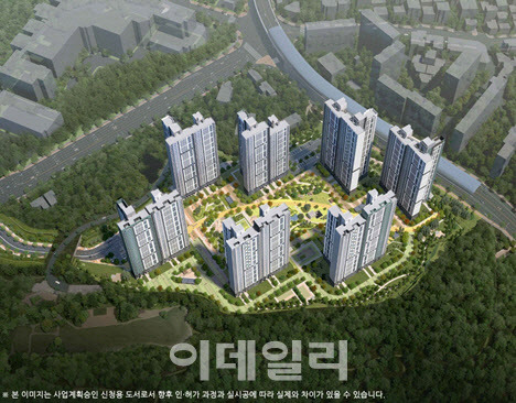 더샵 청주그리니티 조감도. (사진=포스코건설)