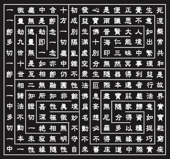 화엄일승법계도