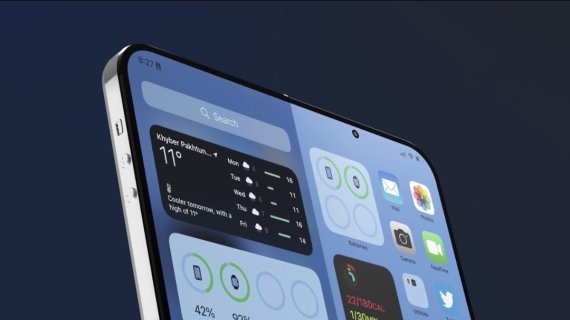 애플의 첫 폴더블폰 '아이폰 폴드(가칭)' 예상 이미지. 애플인사이더 제공