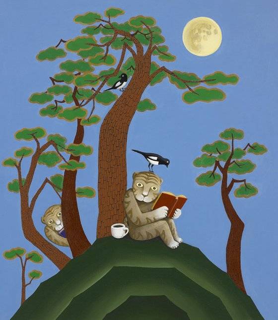 오는 18일부터 2부 전시에서 전시될 얀윤모 회화. [갤러리세인]