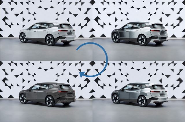 BMW가 CES 2022에서 전자잉크를 통해 차량 외부 색상을 원하는 대로 변경할 수 있는 'iX 플로우'(사진)를 공개했다고 6일 밝혔다. BMW 제공