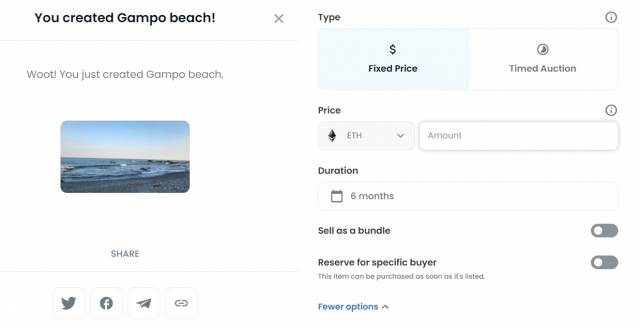 오픈시 홈페이지 캡처.