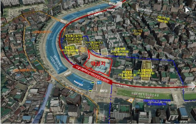 서울 관악구 신림동 110-10 외 1필지 위치도 [서울시 제공. 재판매 및 DB 금지]