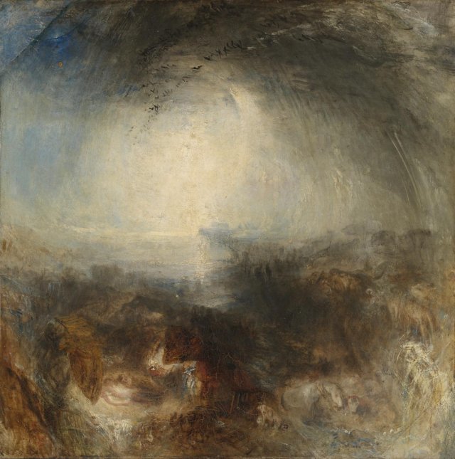 J.M.W.터너, 그림자와 어둠 - 대홍수의 저녁, 1843년. 사진출처: 테이트