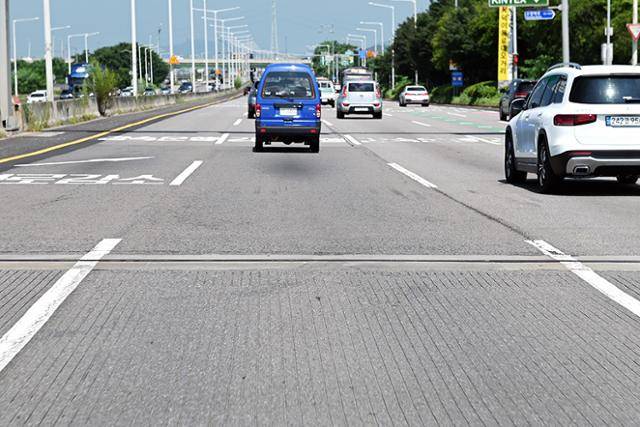 랜드로버 레인지로버 벨라 P400 자유로 연비