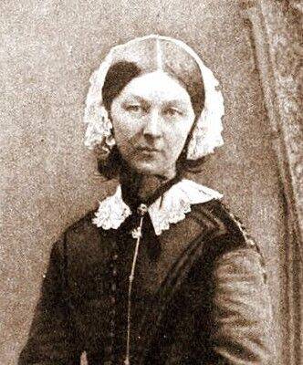 (사진) 1858년의 플로렌스 나이팅게일 (1820–1910)