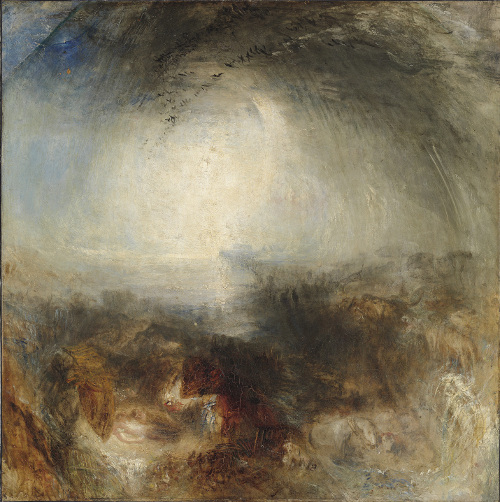윌리엄 터너의 ‘그림자와 어둠-대홍수의 저녁’. 북서울시립미술관 제공