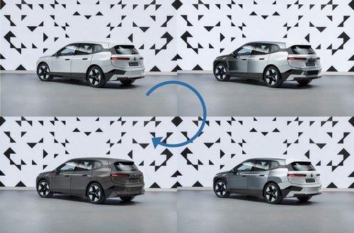 전자잉크를 활용해 차량 외관의 색상을 변경하는 'iX 플로우' [BMW 제공. 재판매 및 DB 금지]