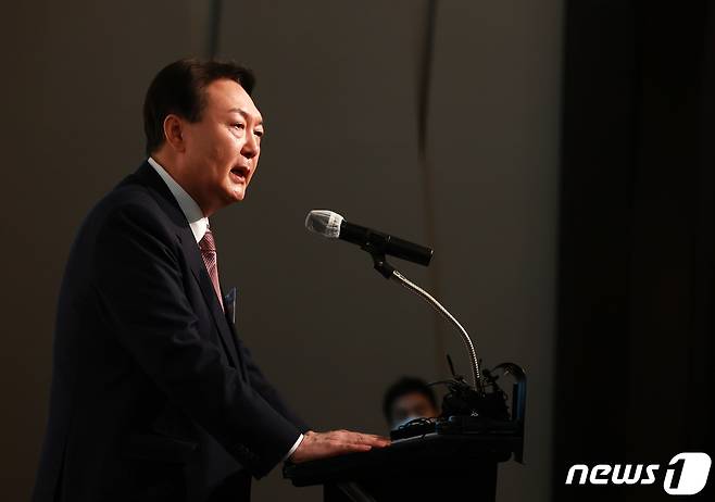 윤석열 국민의힘 대통령후보. 2022.1.10/뉴스1 © News1 인천사진공동취재단