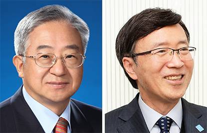 유승흠(左), 김용직(右)