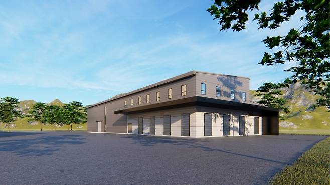 서산시먹거리통합지원센터 조감도.