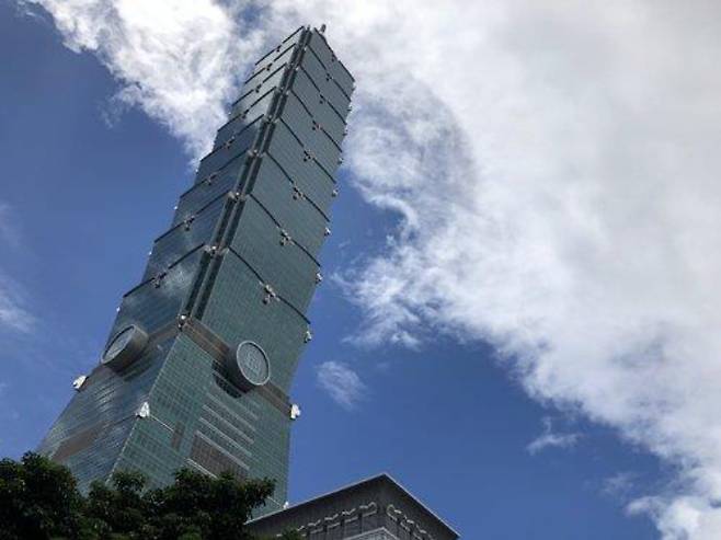 대만 타이베이의 랜드마크인 101빌딩. 연합뉴스