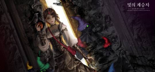 잔혹동화 콘셉트의 대규모 업데이트를 선보이는 '빛의 계승자'. 컴투스홀딩스 제공