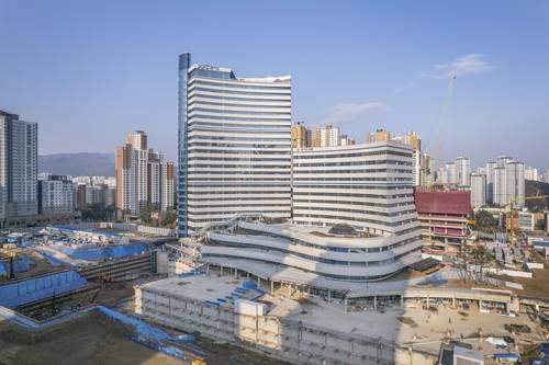 경기도청·도의회(오른쪽) 광교 신청사 [경기도의회 제공. 재판매 및 DB 금지]