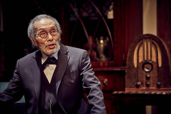 배우 오영수의 연극 '라스트 세션' 공연 장면 [파크컴퍼니 제공. 재판매 및 DB 금지]