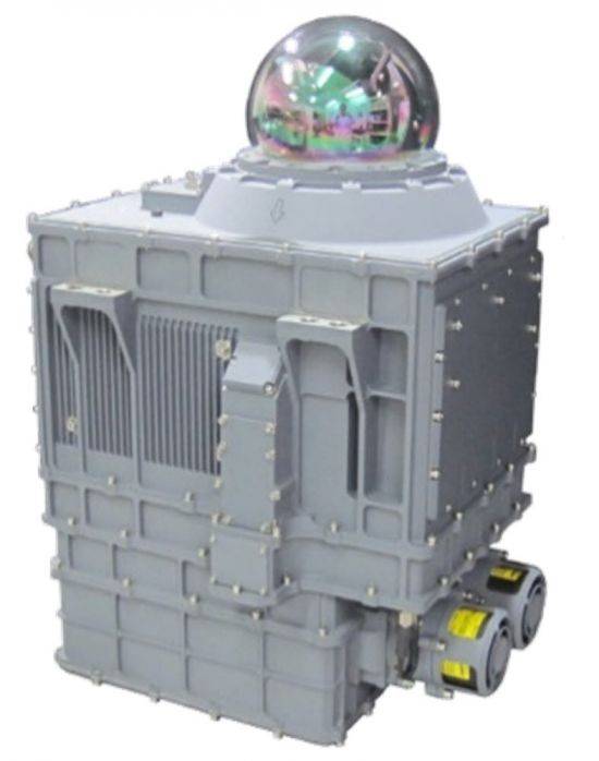 한화시스템이 개발한 ‘지향성적외선방해장비 (DIRCM)’ 제품 형상 이미지. /한화시스템 제공