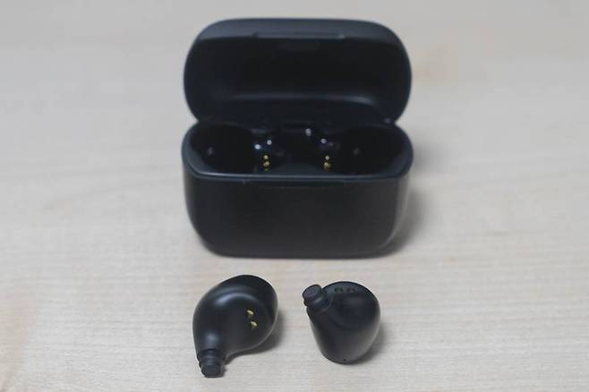 이어폰은 검은색 외관에 무광 처리가 돼있다. 출처=IT동아