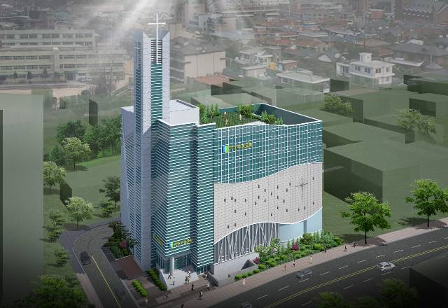 수원 수성교회. 지우종합건설 제공