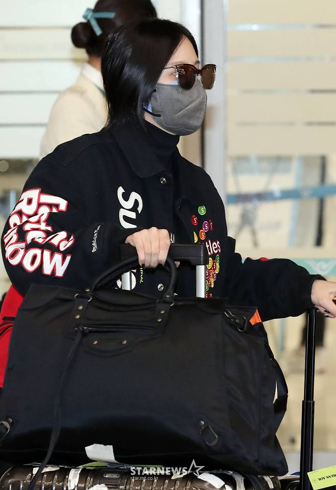 트와이스 미나 '마스크 두겹 쓰고 왔어요'[★포토]