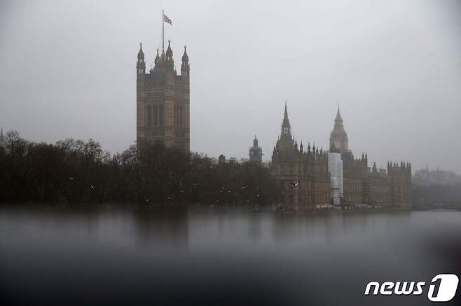 2021년 12월 29일(현지시간) 영국 런던 하원의 모습. © AFP=뉴스1 © News1 김지현 기자