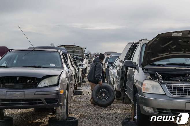 미국 중고차© AFP=뉴스1