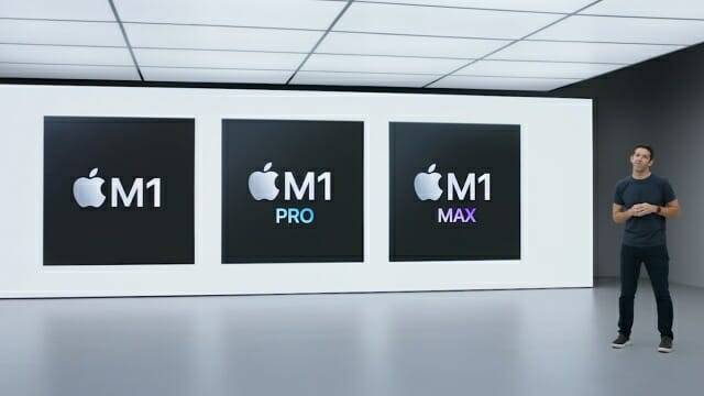 애플은 지난 해 하반기 맥북프로 14형 출시를 통해 M1 칩 라인업을 완성했다. (사진=애플)