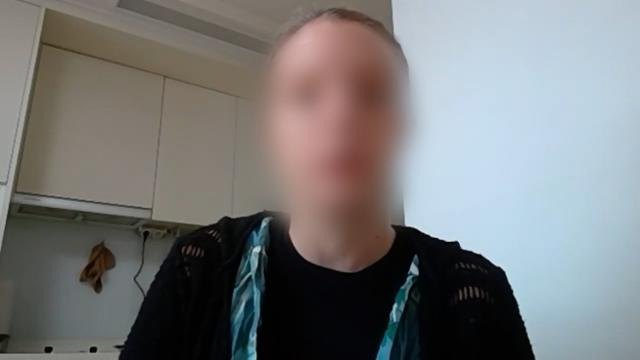 아일랜드에서 온 린다(36·가명)씨가 줌으로 진행한 인터뷰에서 성폭력 피해를 증언하고 있다. 코리아타임스
